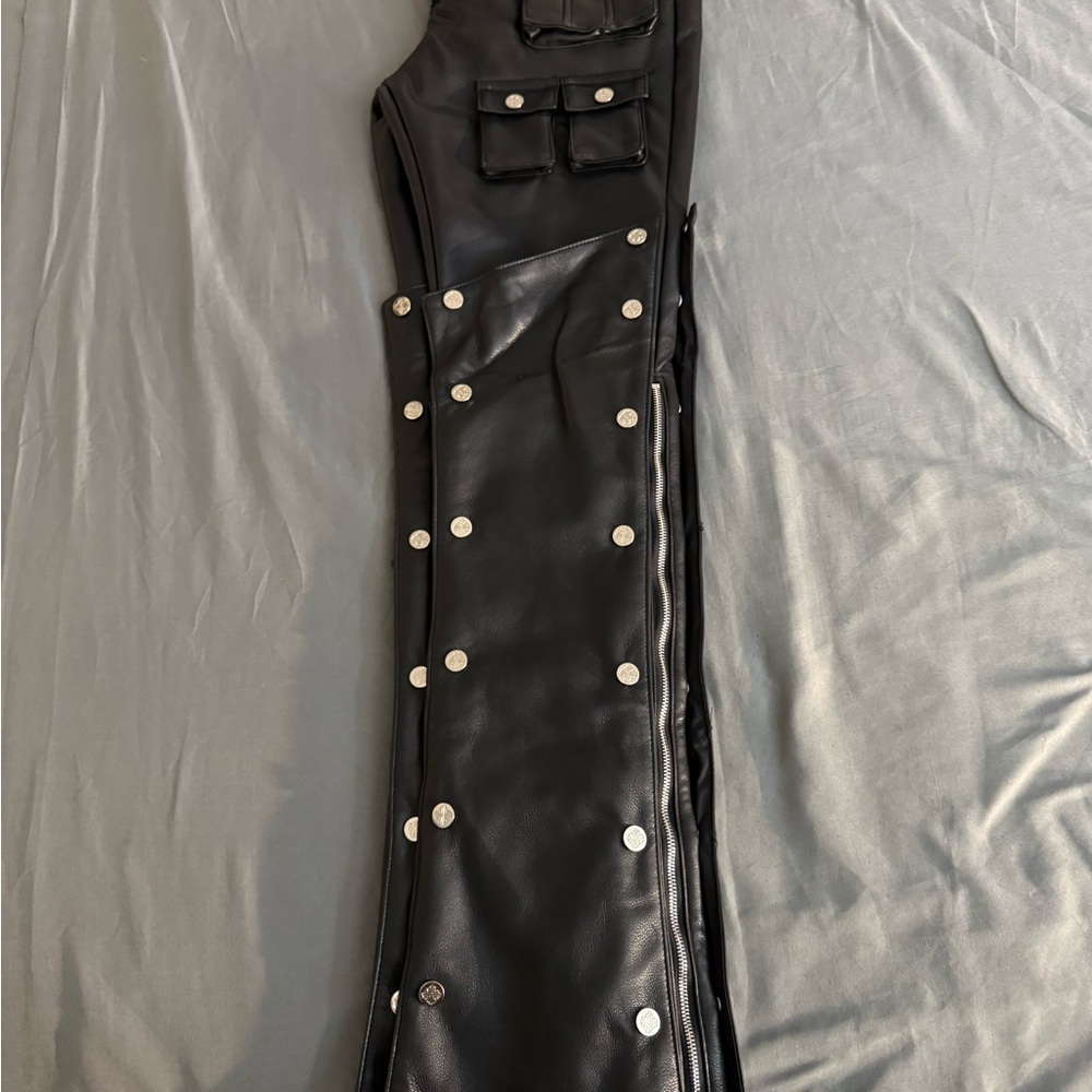 Guapi premium leather denim jeans